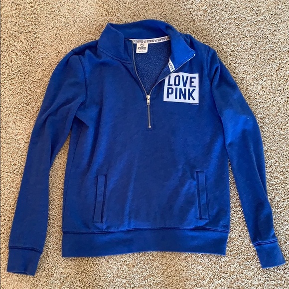 PINK Victoria's Secret Tops - PINK half zip up